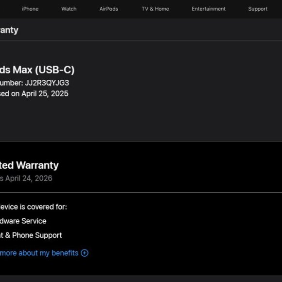 Airpod Max Gen 2 USB - C (Midnight) - Picture 3 of 3